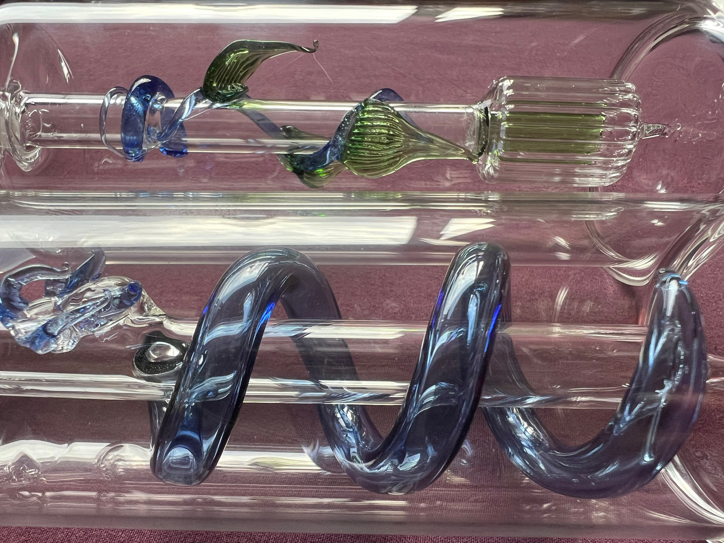 glass leaf bong