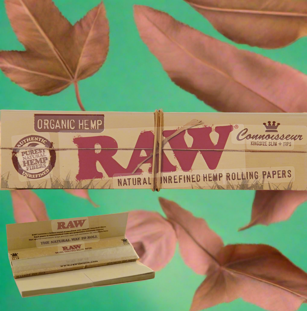 raw organic - kingsize papers + tips