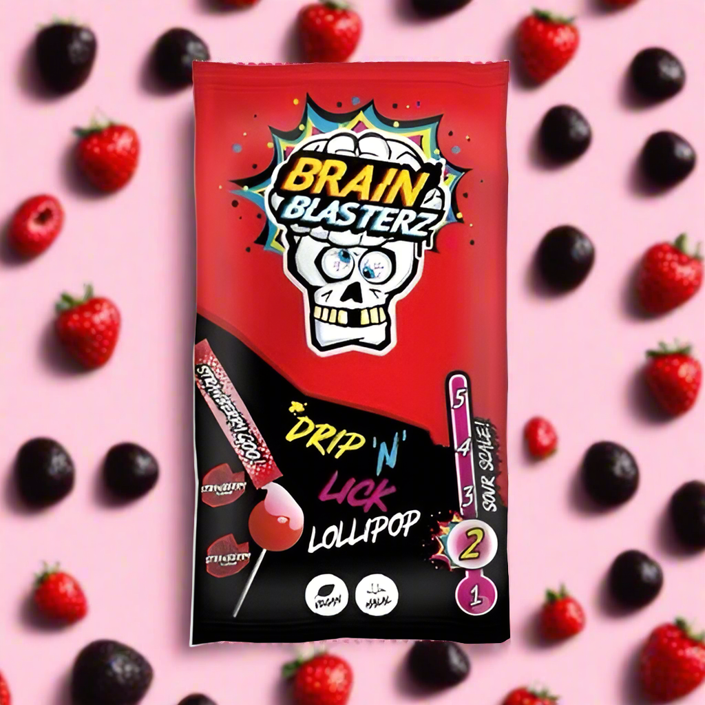 brain blasters sour lolly