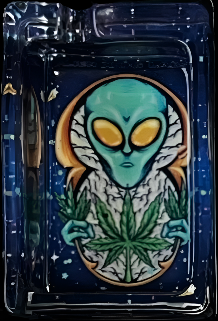 alien ashtray