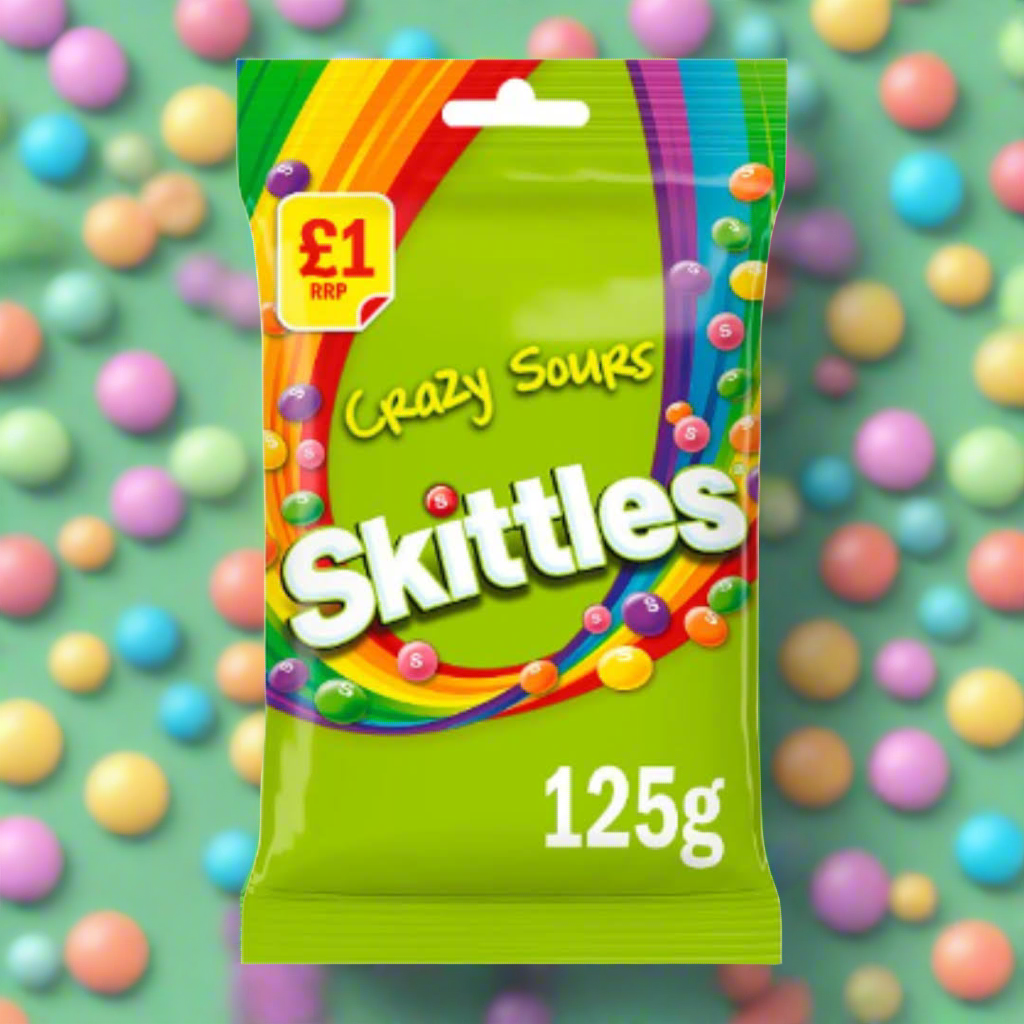 skittles - crazy sours