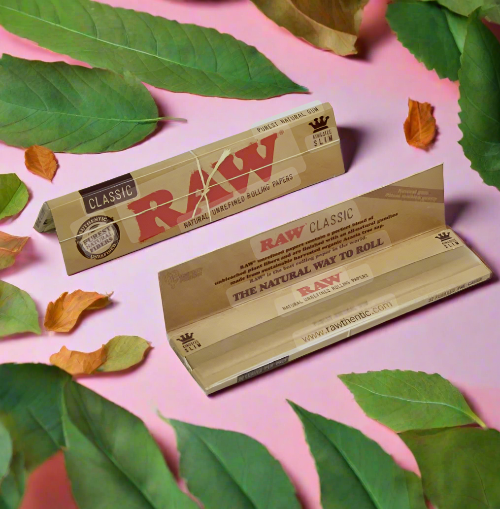 raw classic - kingsize slim papers