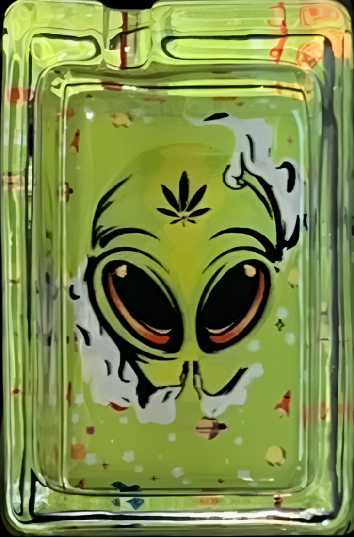 alien ashtray